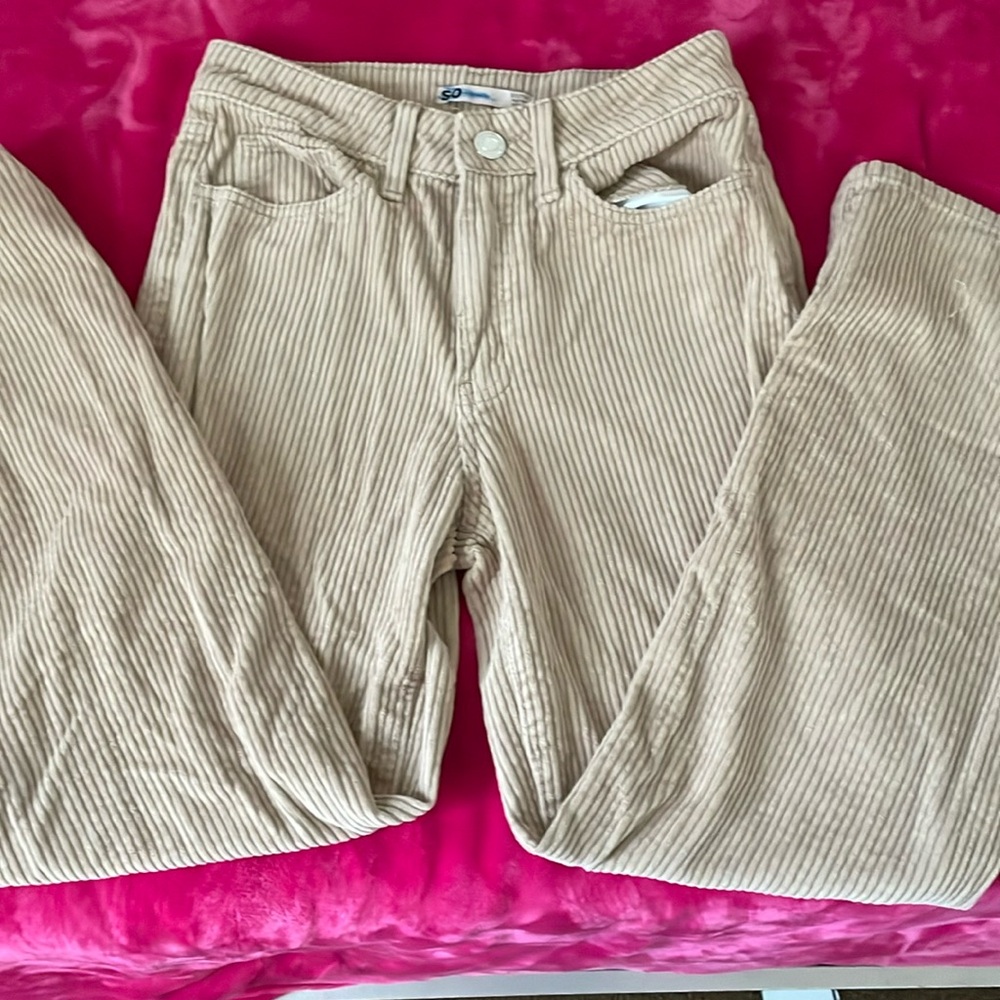 High rise Corduroy jeans
